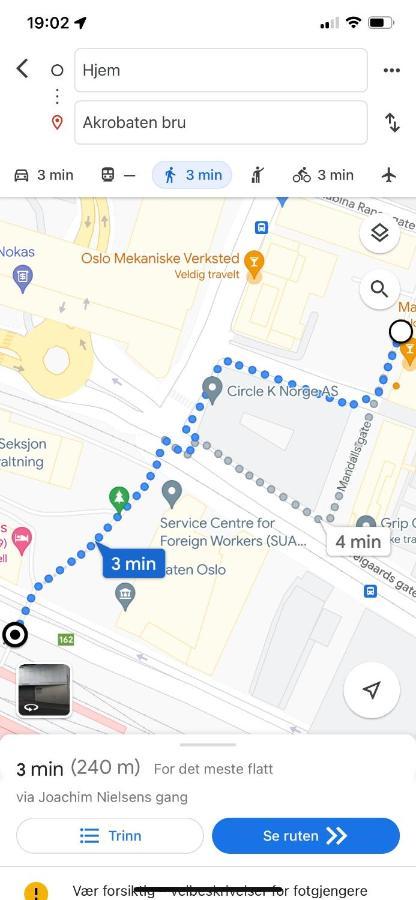 Top Floor City Center Flat With Free Parking Oslo Extérieur photo