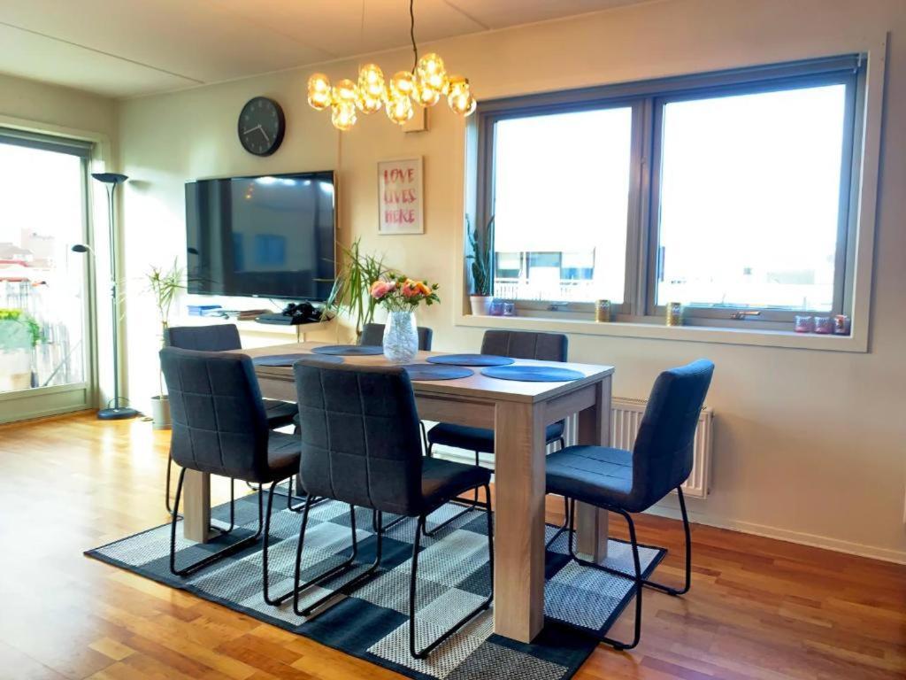 Top Floor City Center Flat With Free Parking Oslo Extérieur photo